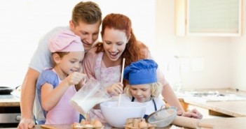 Baking Christmas cookies